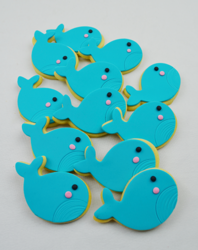 Sea creatures cookies